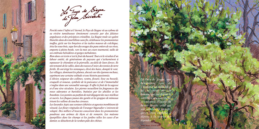 illustration aquarelles Annie